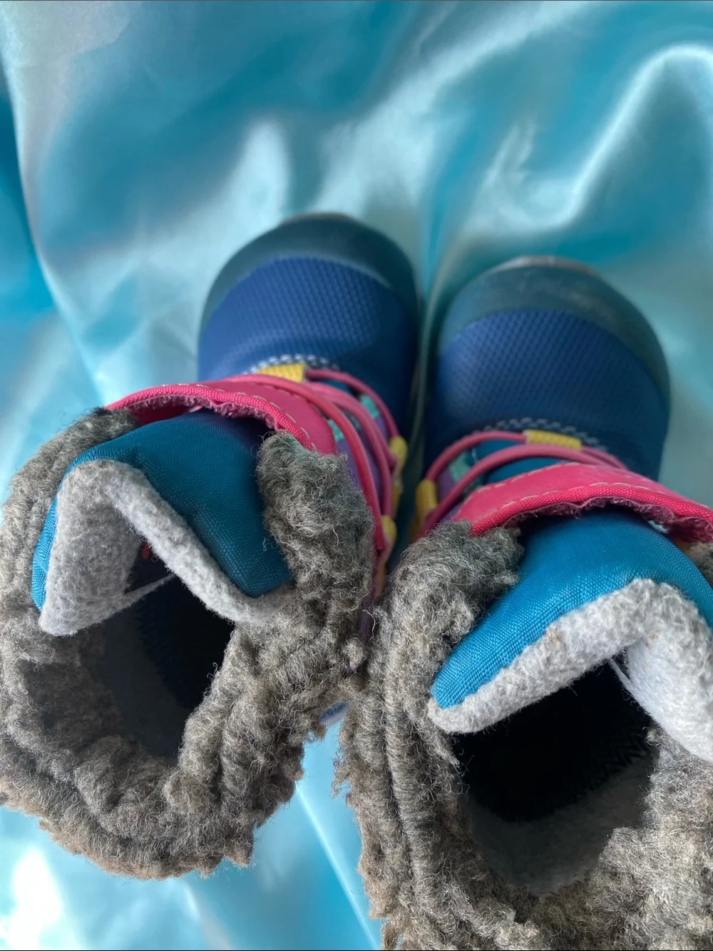 See Kai Run Kids Winter Boots - Navy, Pink & Purple